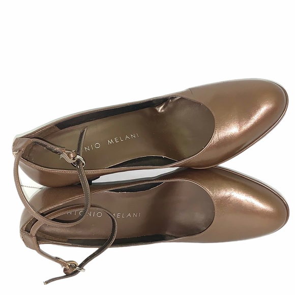 Antonio Melani High Heels Ankle Strap  Bronze - Picture 5 of 12